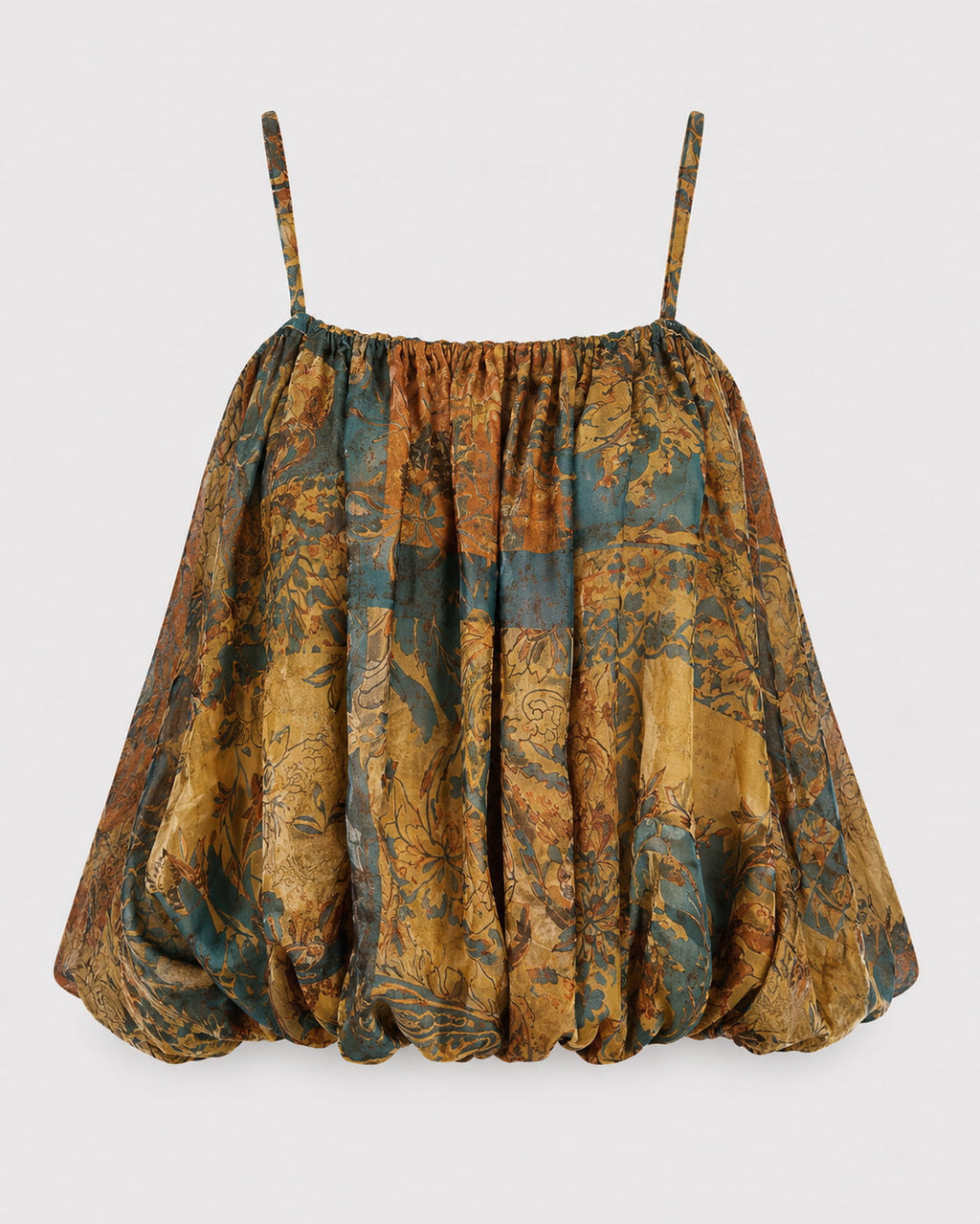 Floral print crop top