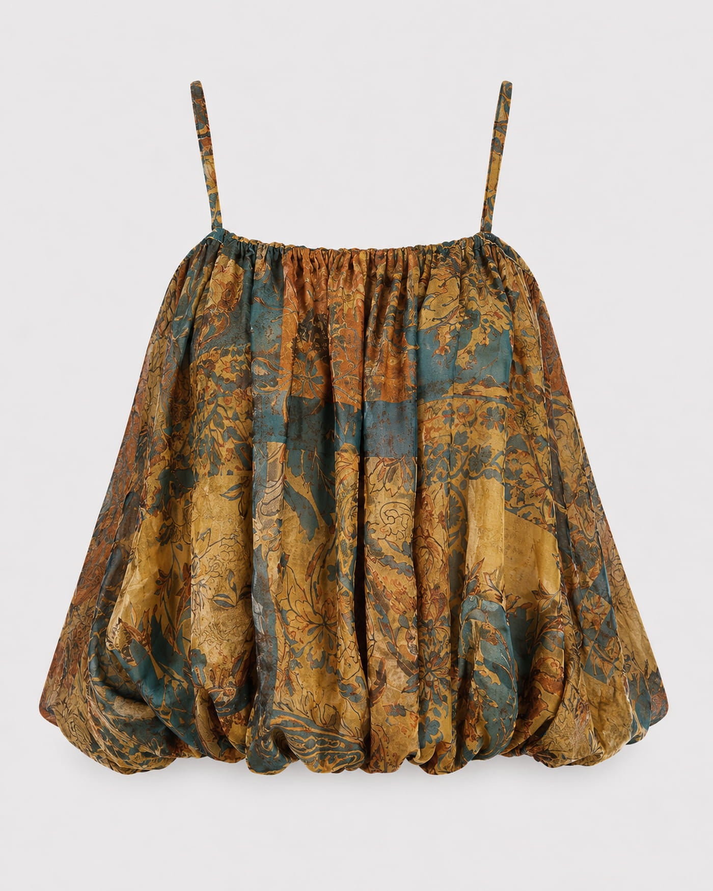 Floral print crop top