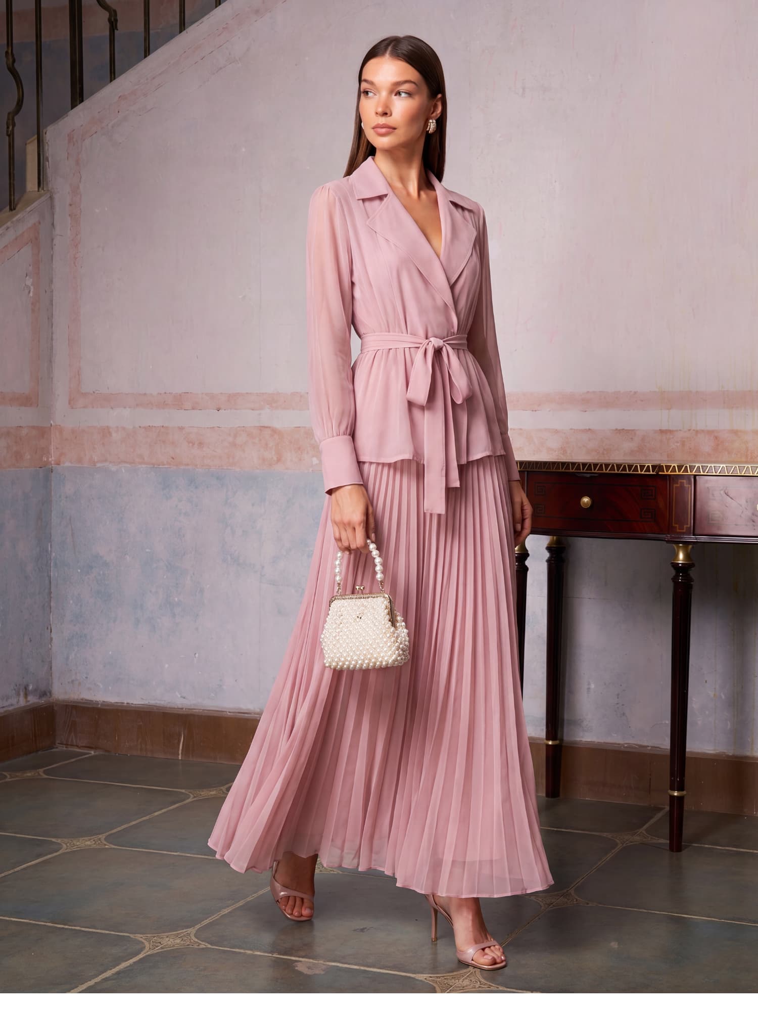 The MELANIA Set – Blush Pink