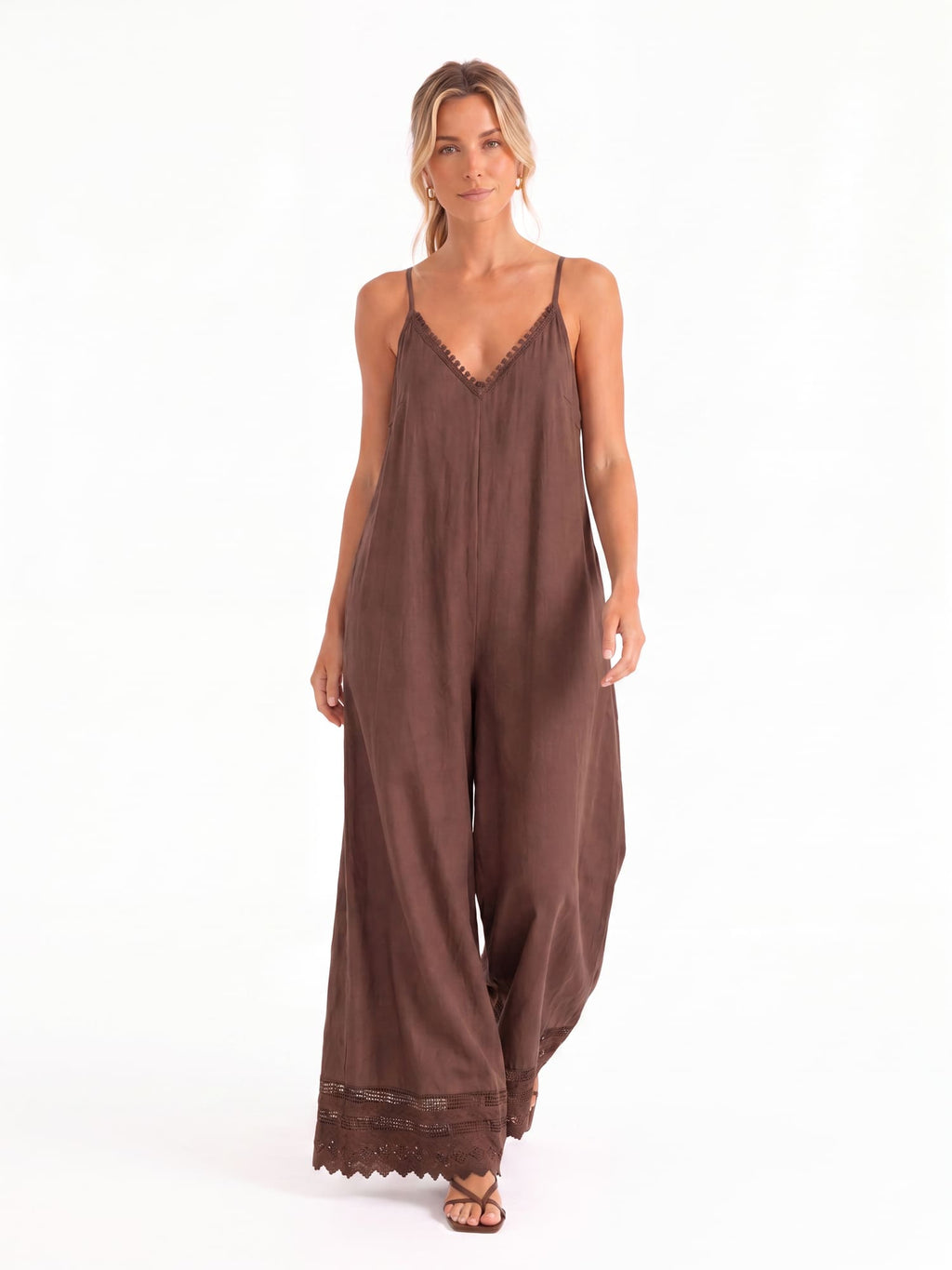 Wide-Leg Jumpsuit